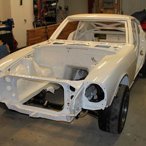 The new racing beast taking form