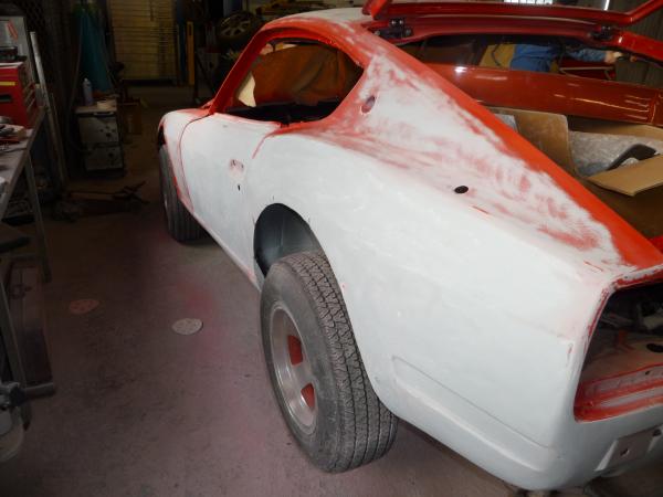 the rear quarters where very iffy around the bottom corners, And the bumper recesses had been filled with pudding lol.